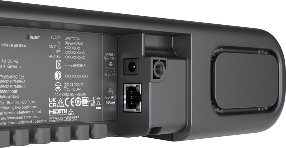 Sennheiser Team Connect Bar S (4K Camera, 4 Microphone &Amp; 2 Speakers) 4 Sennheiser Team Connect Bar S (4K Camera, 4 Microphone &Amp; 2 Speakers) - Image 4