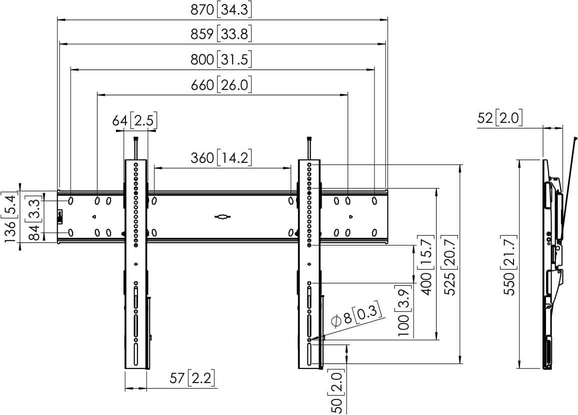 Vogels Pfw 6810 Tilting Display Wall Mount 2 Vogels Pfw 6810 Tilting Display Wall Mount - Image 2