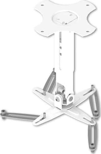 Unicol – Adjustable 23cm to 30cm drop from ceiling White (GKU1)