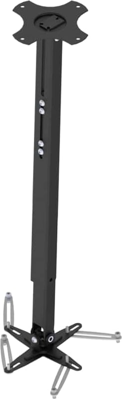 Unicol – Adjustable 70cm to 120cm drop from the ceiling Black (GKU3)
