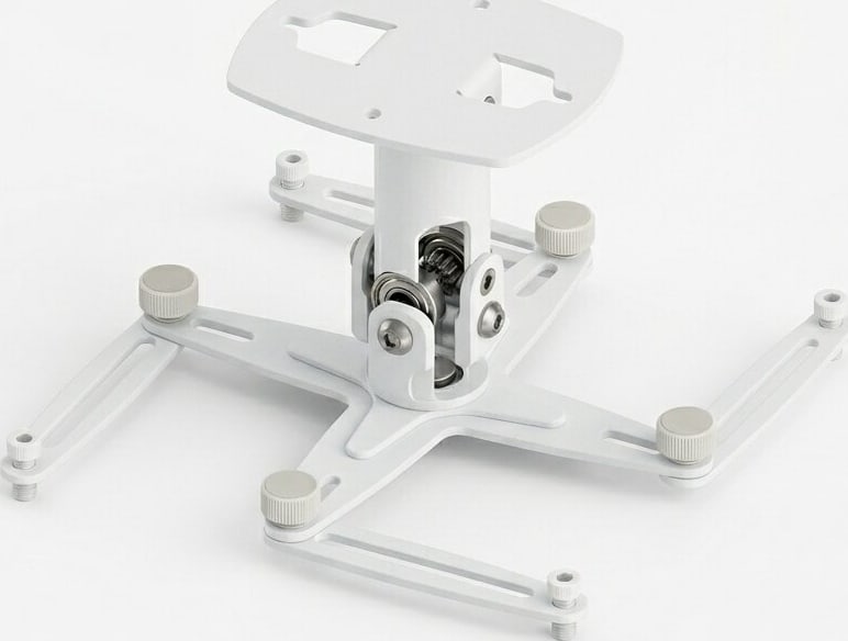 Unicol &ndash; GKUX Compact Universal Gyrolock Projector Mount (White)