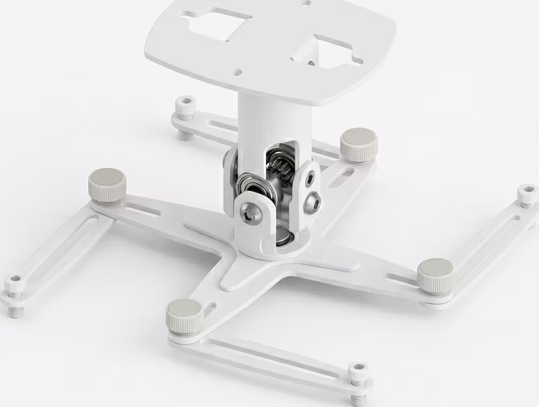 Unicol – GKUX Compact Universal Gyrolock Projector Mount (White)