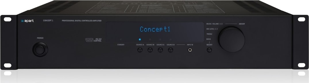 Apart &ndash; 2 Zone Integrated Stereo Mixing Amplifier (Concept1)