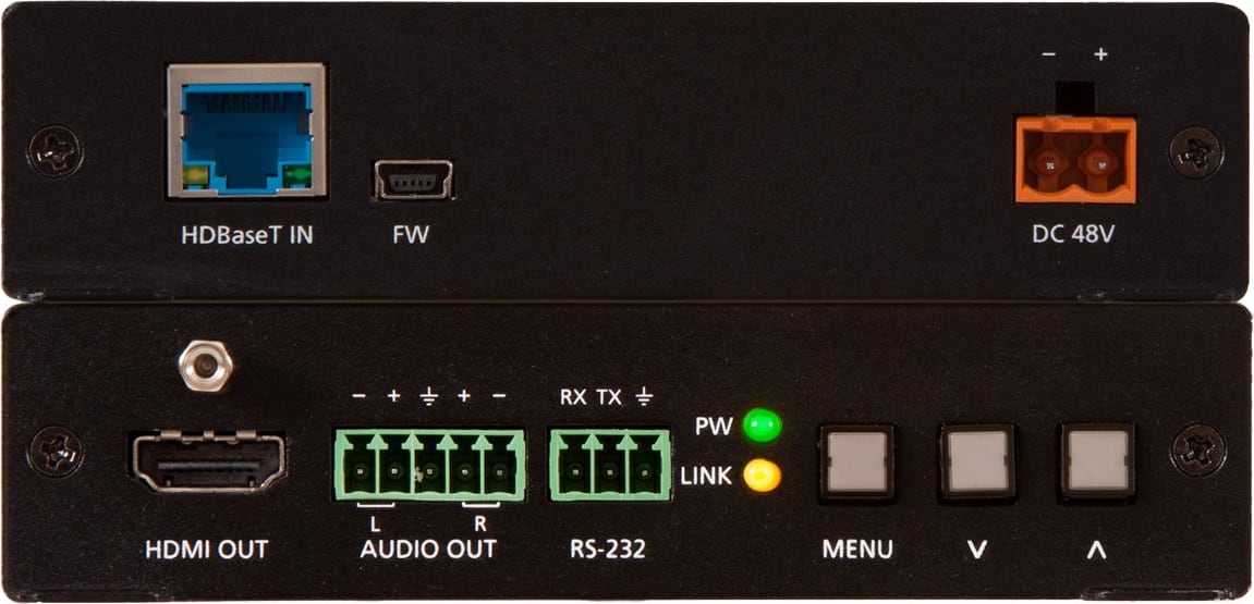 Atlona Technologies HDBaseT Scaler with HDMI & Analog Audio Outputs (AT-HDVS-150-RX)