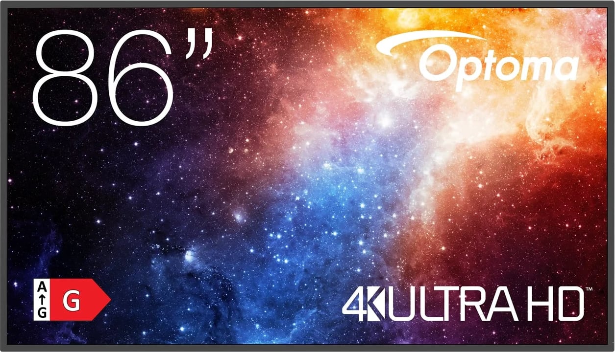 Optoma N3861K 86inch Flat Panel 4K UHD