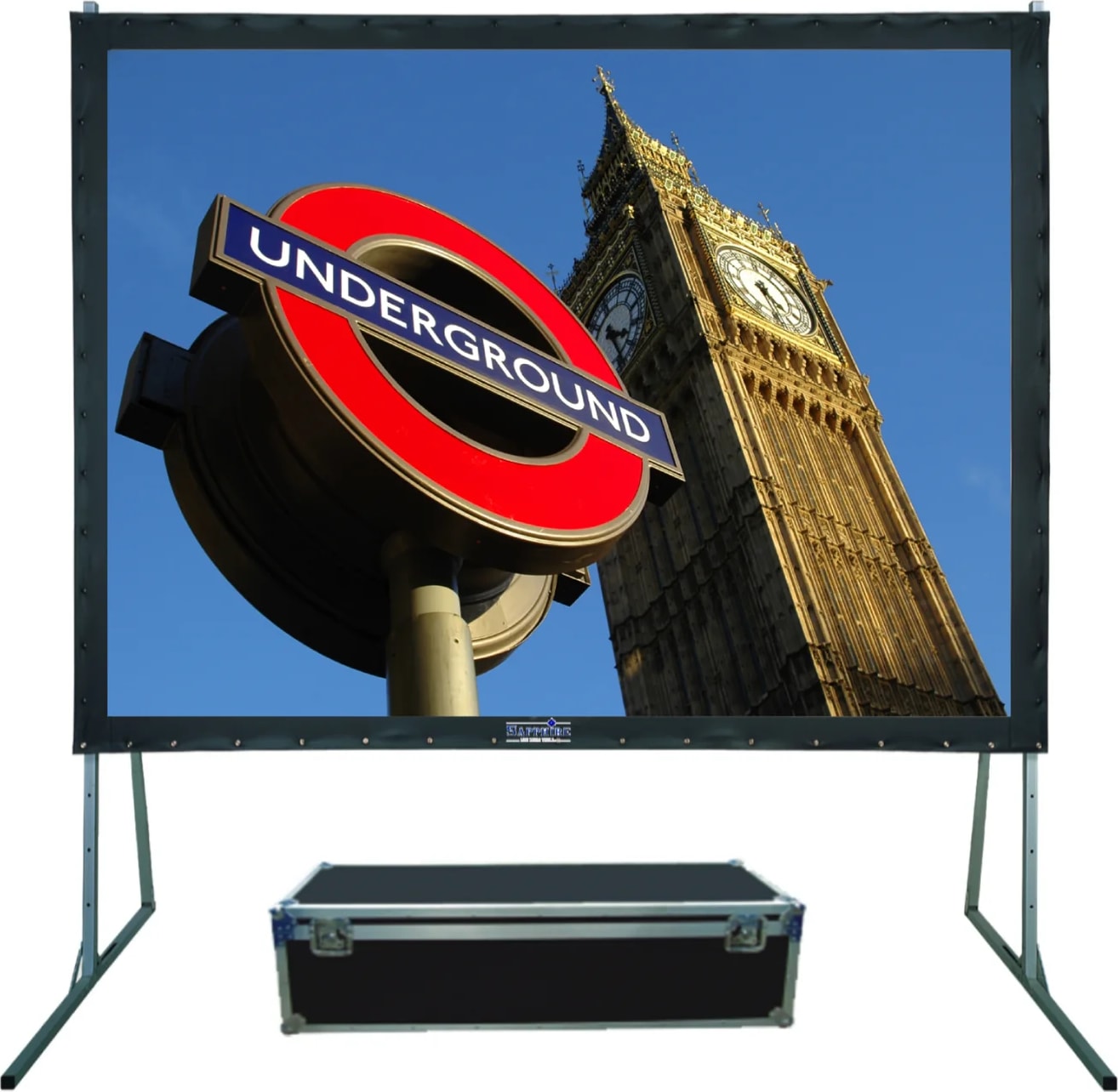 Sapphire RapidFold Front Screen &ndash; 305 x 229cm (4:3) &ndash; (SFFS305FR)