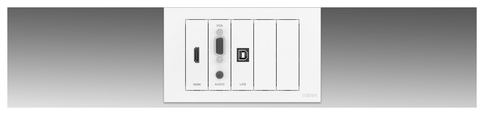 Techconnect Modular Faceplate System from Projectorpoint