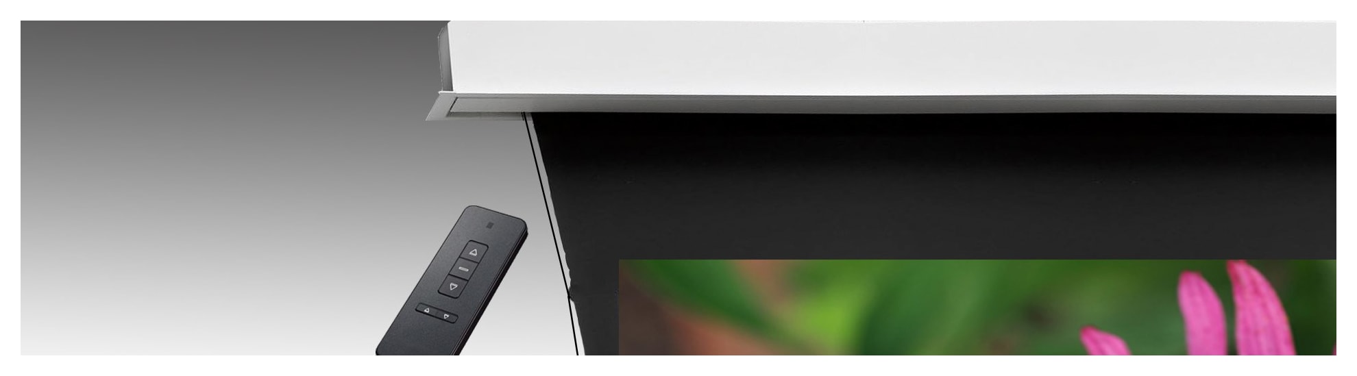 In-Ceiling projector screens from Projectorpoint