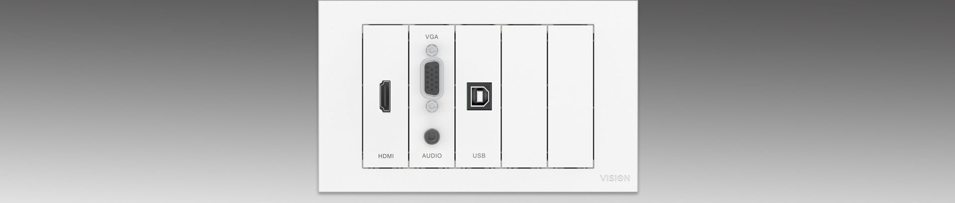Techconnect Modular Faceplate System from Projectorpoint