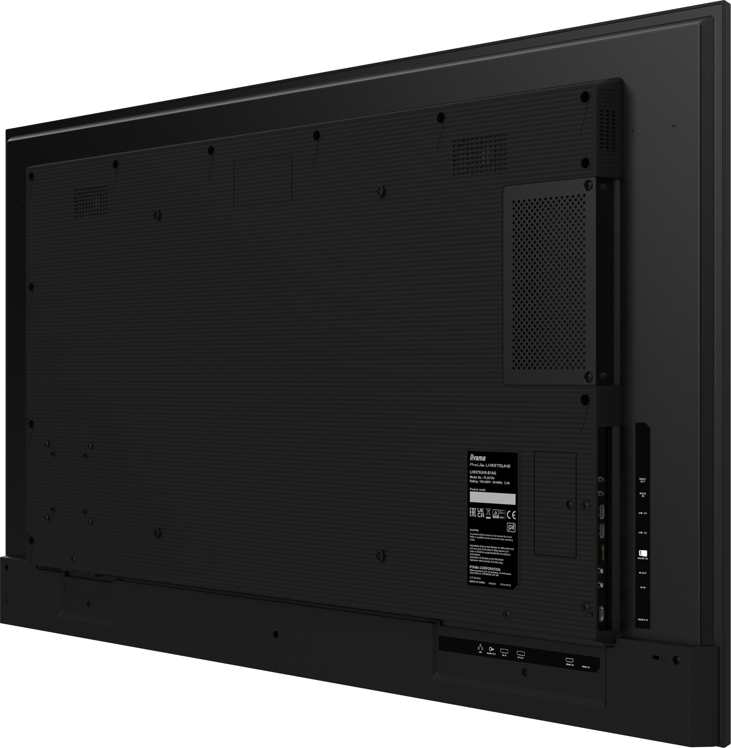 Iiyama 55Inch Prolite Lh5575Uhs-B1Ag Commercial Display - Image 3