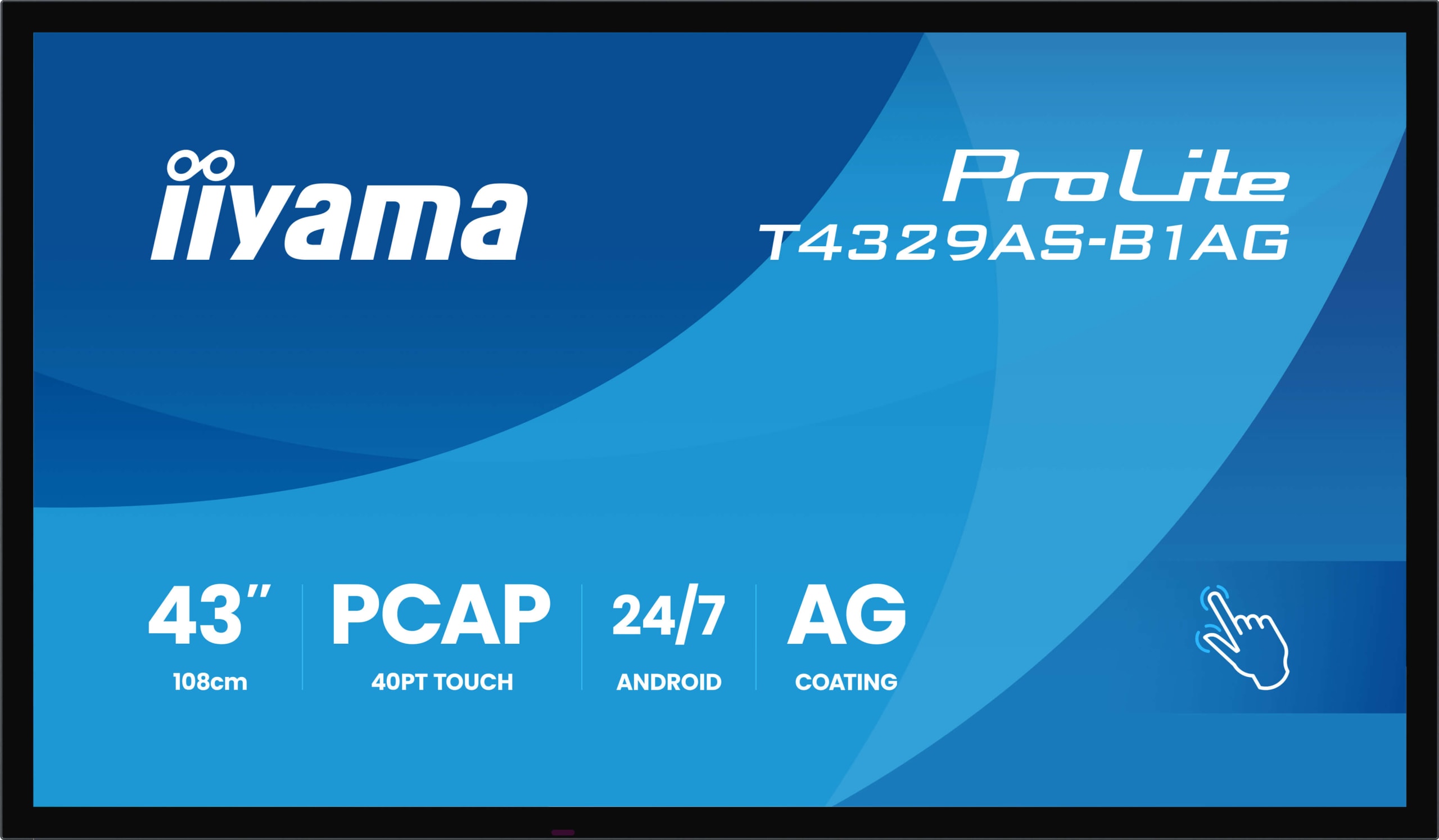 iiyama 43inch ProLite T4329AS-B1AG Interactive Display