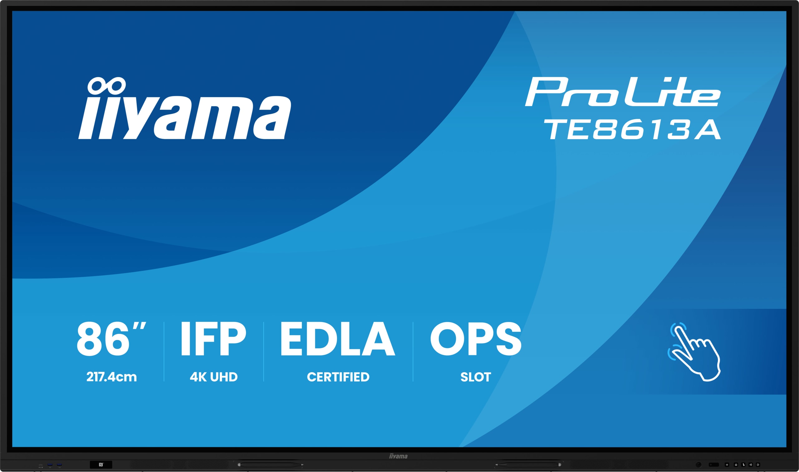 iiyama 86inch ProLite TE8613A-B1AG Interactive Display
