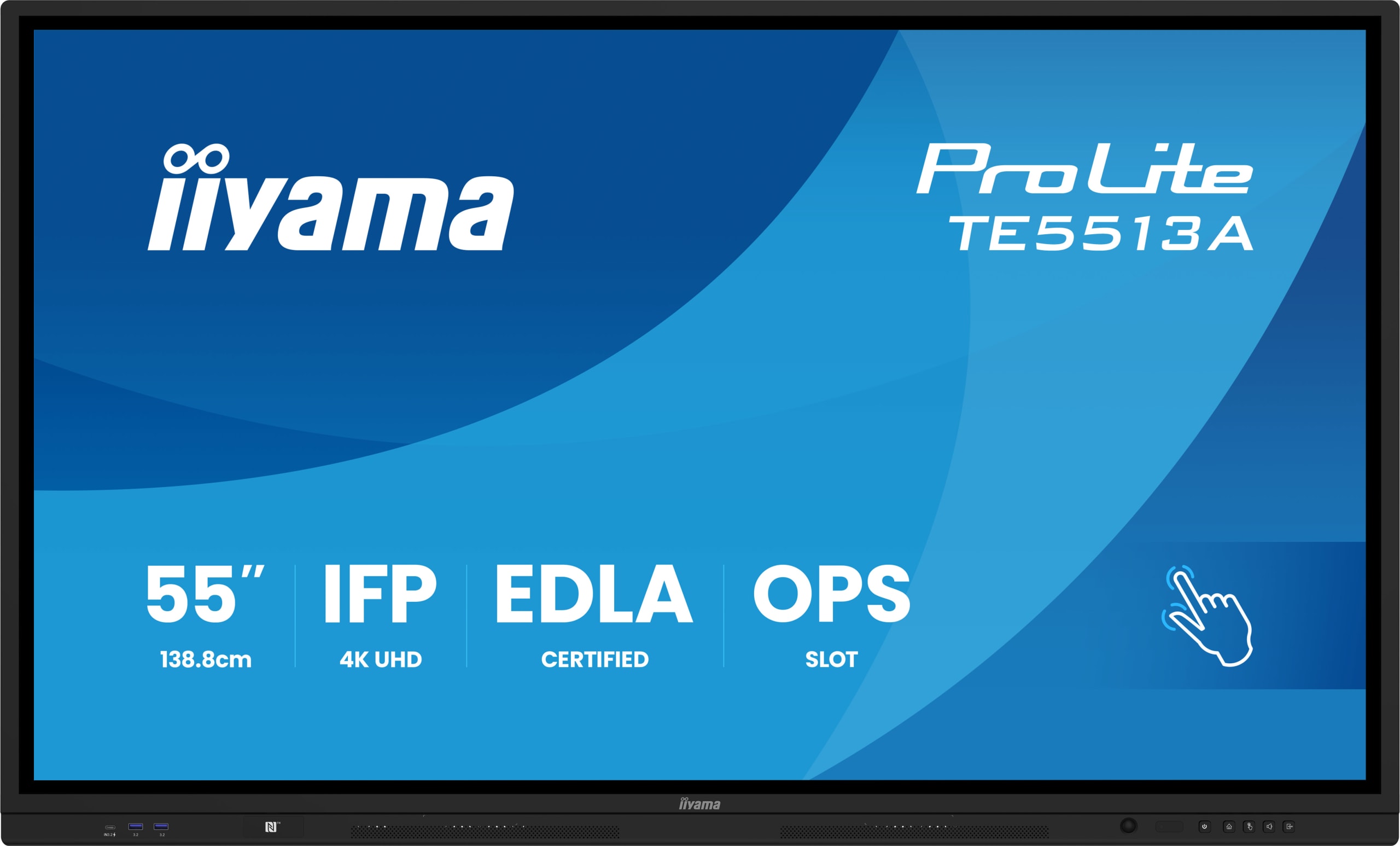 iiyama 55inch ProLite TE5513A-B1AG Interactive Display