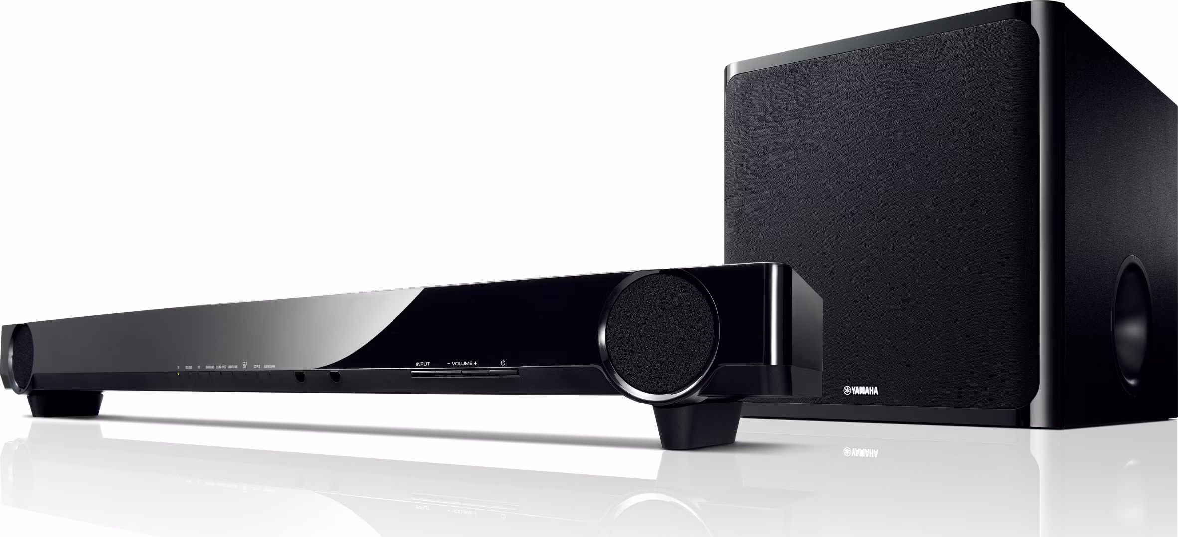 Yamaha YAS201 SoundBar with wireless sub woofer (black finish) &ndash; 160W total power output