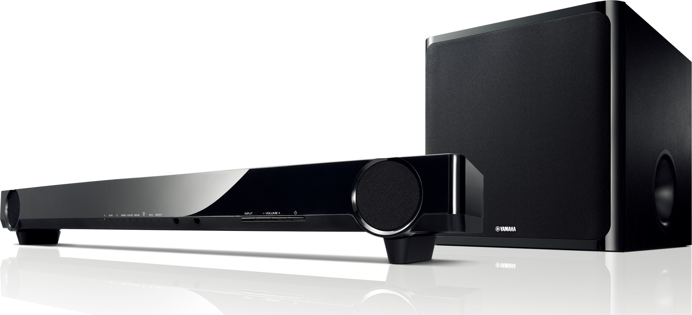Yamaha Yas201 Soundbar With Wireless Sub Woofer (Black Finish) - 160W Total Power Output - Image 2