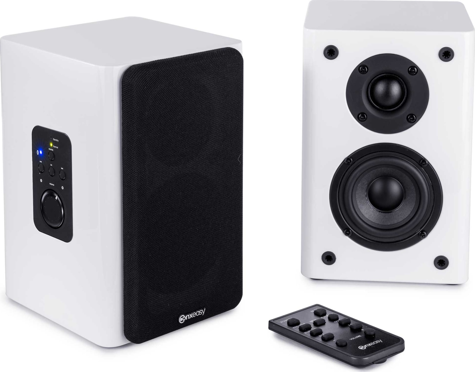 Conxeasy S603 Wall Mount Powered Loudspeakers (White) 2 Conxeasy S603 Wall Mount Powered Loudspeakers (White) - Image 2