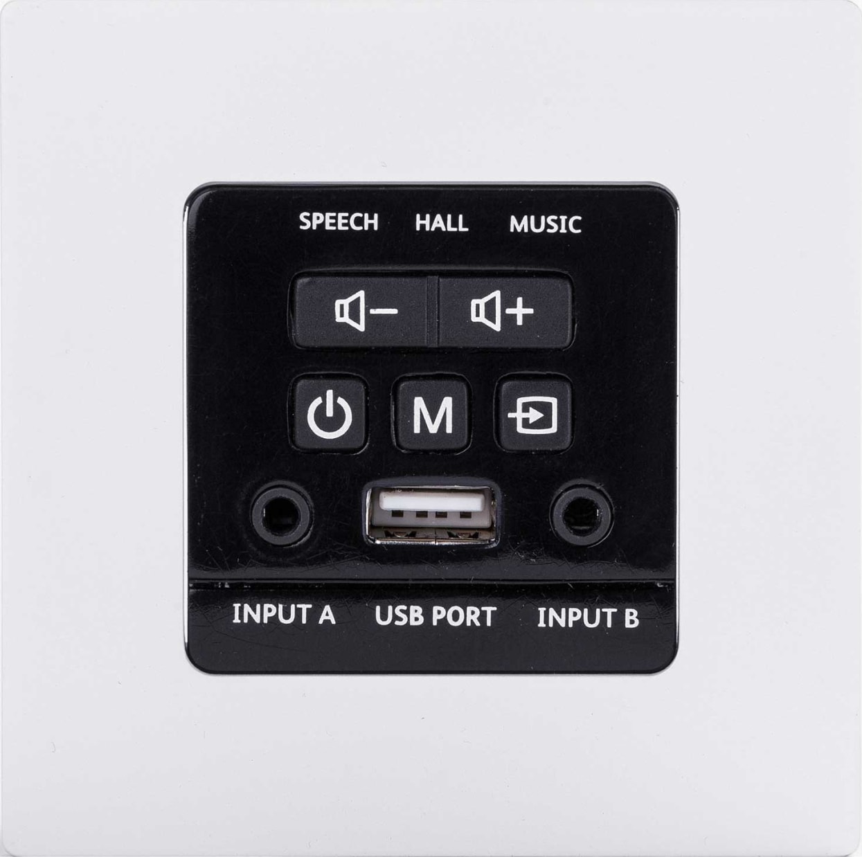 Conxeasy Swa-401 Wall Mounted Powered Loudspeakers, Amplifier And In-Wall Control System (Black) - Image 5