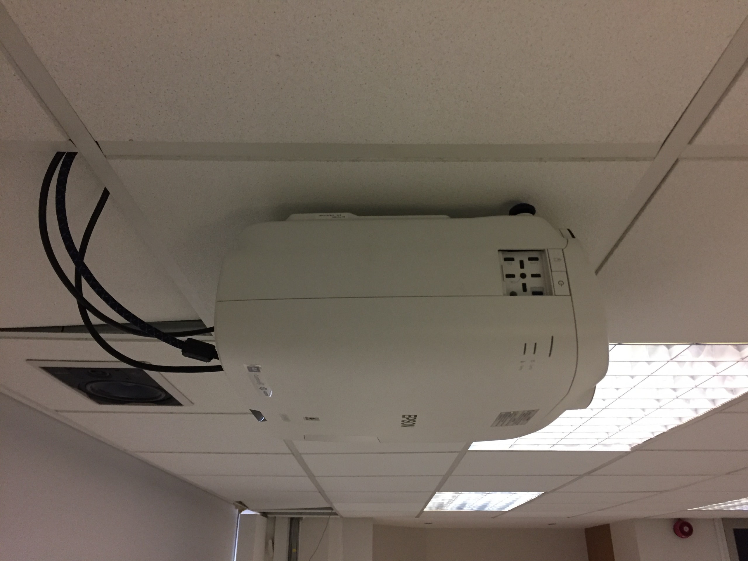 Low Profile Mount For Epson Eh-Tw9400 / Eh-Ls11000W / Eh-Ls12000B Projector (White Finish) 4 Low Profile Mount For Epson Eh-Tw9400 / Eh-Ls11000W / Eh-Ls12000B Projector (White Finish) - Image 4