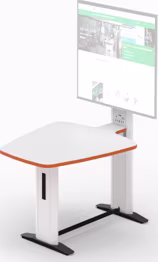 Dalen - Small Meeting Room Furniture Solution 5 Person (Display based)