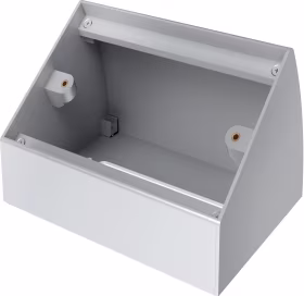 Techconnect Aluminium 2-Gang Table-Mounted Backbox (2485132) -