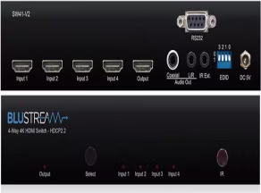Blustream 4-Way 4K HDMI Switch (SW41AB-V2)