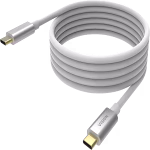 Vision 4m White USB-C Cable (TC 4MUSBC - 4880388)