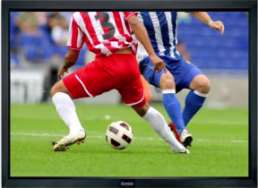 Sapphire Fixed Frame Front Projection Screen with Acoustic Transparent Fabric (16:9) 234.6 x 131.9cm - (SFSC234AT)