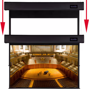 Sapphire Smart Move Two Motor Screens 16:10 203 x 126.8cm - (SSM200RADWSF-10)
