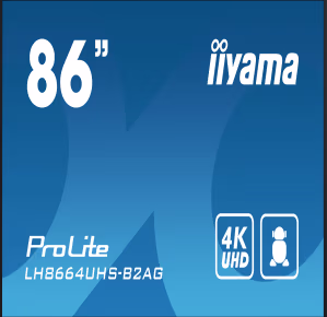 iiyama 86inch ProLite LH8664UHS-B2AG Commercial Display
