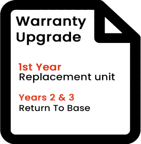 Warranty Upgrade for Panasonic PT-VMZ61EJ (1st Year Replacement unit, Years 2 & 3 RTB)