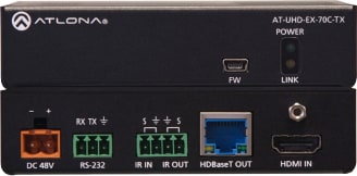 Atlona Technologies 4K UHD HDMI Over HDBaseT Kit with Control and PoE (AT-UHD-EX-70C-KIT)