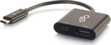 C2G – USB C Male to HDMI 4K 30Hz Female with Power Delivery up to 30w Adaptor (C2G80492)