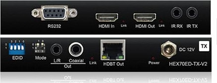 Blustream HDBaseT Extender Set (HEX70ED-KIT-V2)