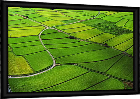 Screen International Modigliani Fixed Frame Aluminium Screen – 200 x 125cm (16:10) ALR Surface – (MG200x125ALR)