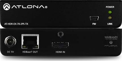 Atlona 4K HDR HDMI Over HDBaseT TX/RX Kit (HDR-EX-70-2PS)