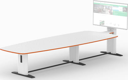 Dalen – Large Meeting Room Furniture Solution 14 Person (Display based)