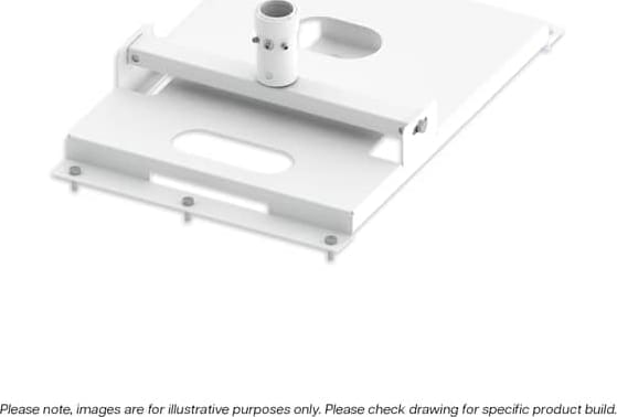 Unicol – Heavy Duty Direct Fixing Projector Suspension Unit – White (PSU2)