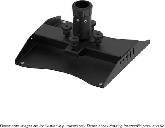 Unicol &ndash; Micro Adjustment Projector Suspension Unit &ndash; Black (PSM)