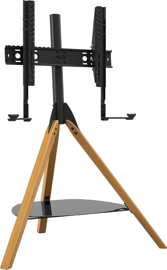 AVF Hoxton Sound Freestanding TV + Soundbar Tripod – Light Wood (FSLK1001HOXLWB)