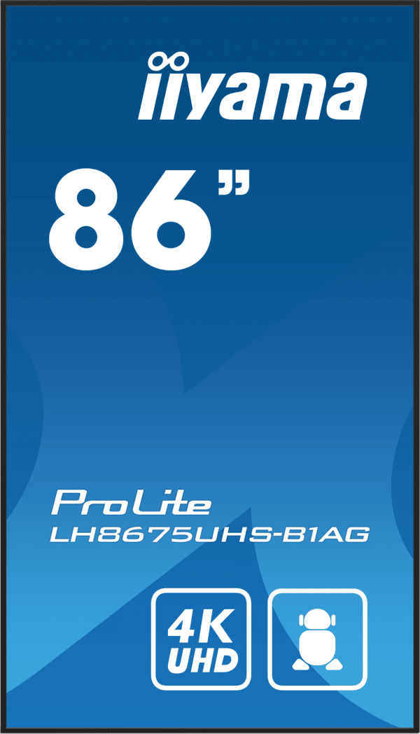 Iiyama 86Inch Prolite Lh8675Uhs-B1Ag Commercial Display - Image 2