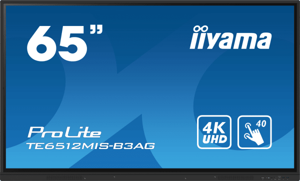 Iiyama 65Inch Prolite Te6512Mis-B3Ag Interactive Display