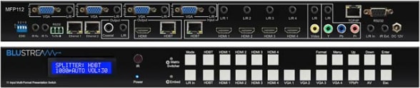 Blustream 11 Input Multi-Format Presentation Switch (Mfp112)