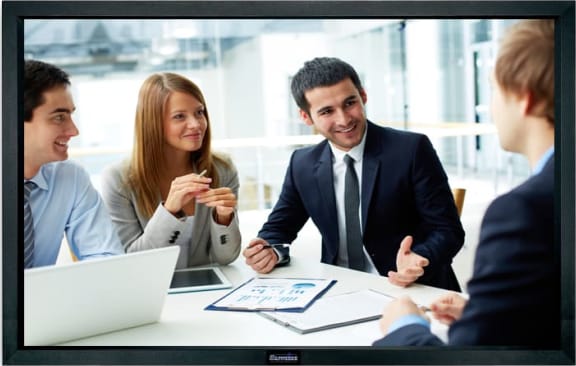 Sapphire Fixed Frame Screen - 235 X 147Cm (16:10) - (Sfsc234-10)