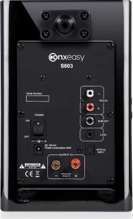 Conxeasy S603 Wall Mount Powered Loudspeakers (Black) - Image 6