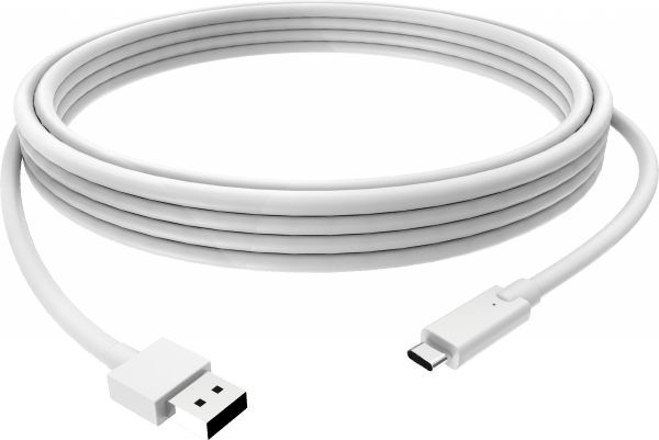 Vision - 1M White Usb-C To Usb-3.0A Cable (Tc 1Musbca - 4322261) - Image 2