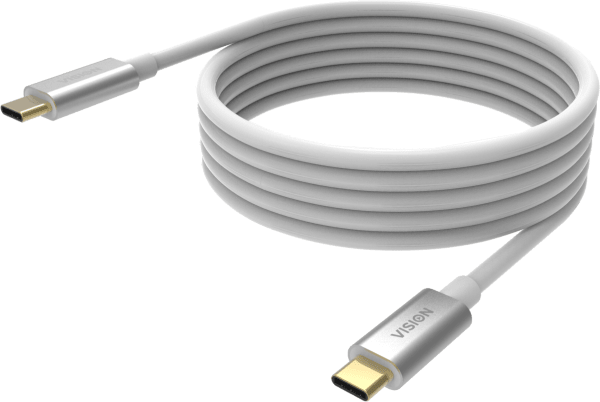 Vision - 4M White Usb-C Cable (Tc 4Musbc - 4880388) - Image 2