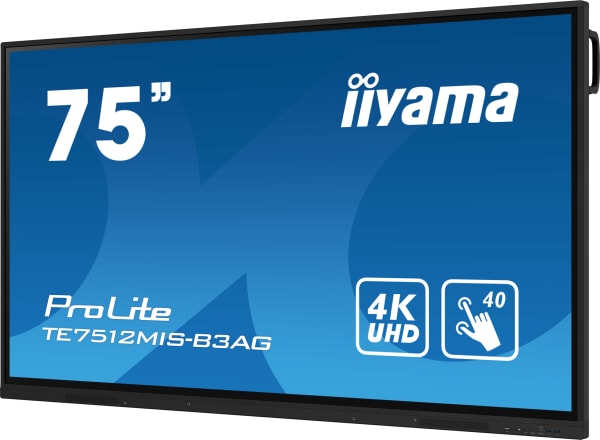Iiyama 75Inch Prolite Te7512Mis-B3Ag Interactive Display - Image 3
