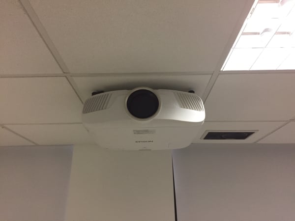 Low Profile Mount For Epson Eh-Tw6700 / Eh-Tw7300 / Eh-Tw9300 / Eh-Tw9300W Projector (White Finish) - Image 3