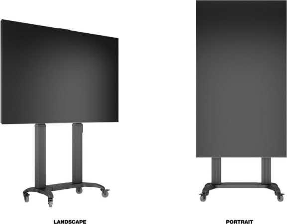 Multibrackets M Motorised Public Floorstand Dual Pillar 180 Hd (Mb3120) - Image 5