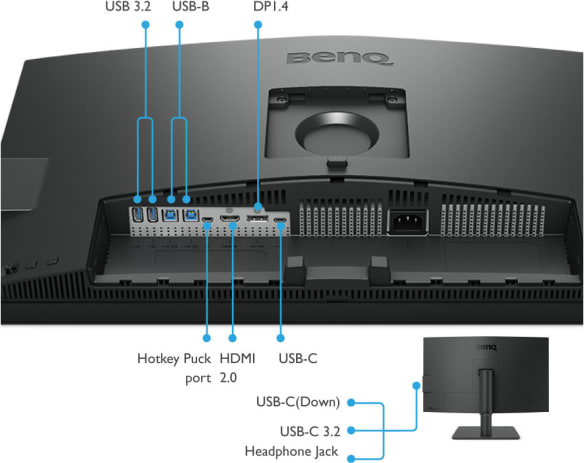 Benq Pd2705U 27Inch 4K Uhd Designer Monitor - Image 3